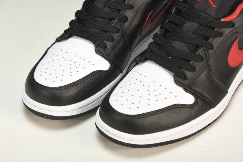 Jordan 1 Low White Toe