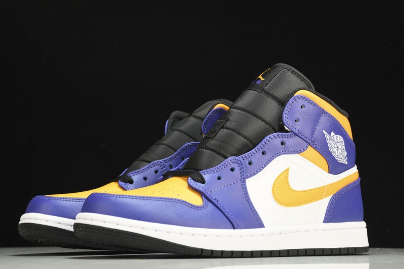 Jordan 1 Mid Lakers (2022)