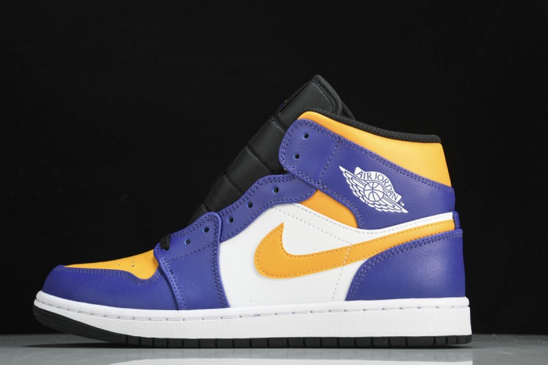 Jordan 1 Mid Lakers (2022)