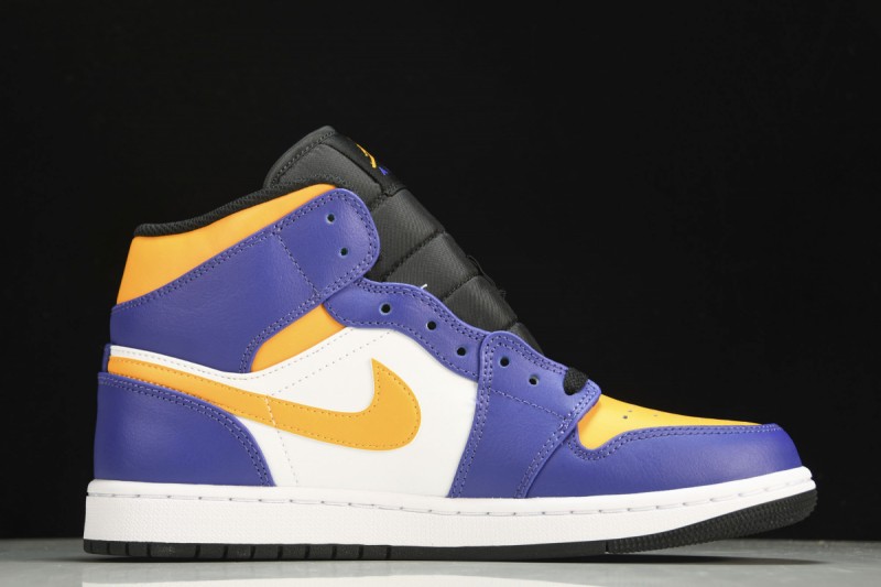 Jordan 1 Mid Lakers (2022)