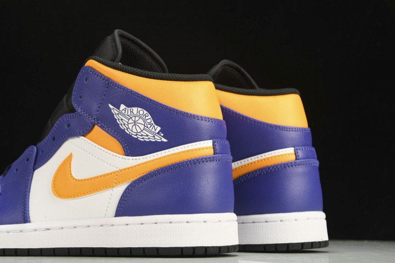 Jordan 1 Mid Lakers (2022)