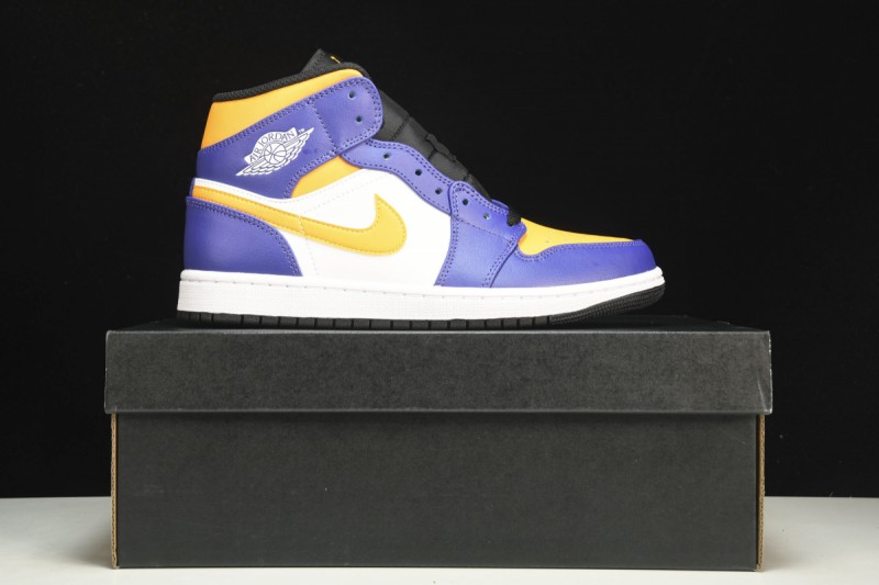 Jordan 1 Mid Lakers (2022)