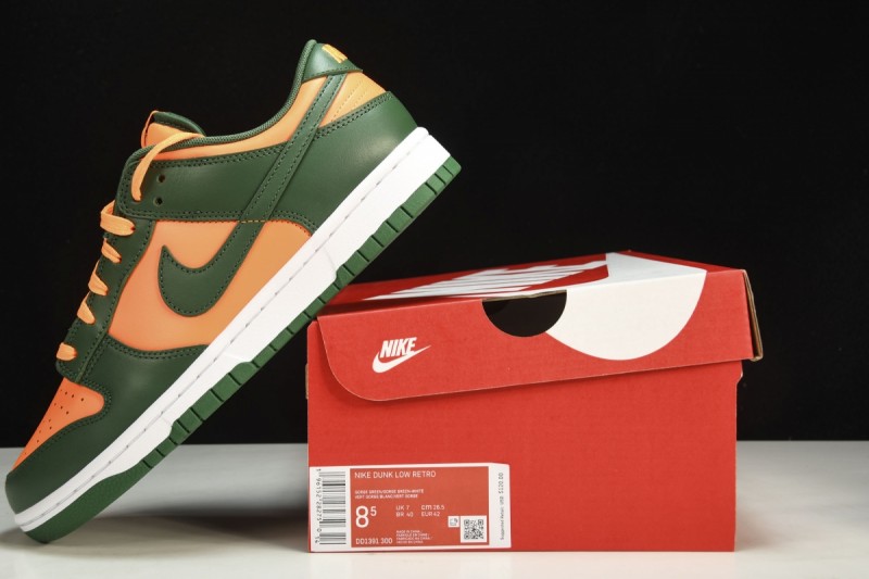 Nike Dunk Low Miami Hurricanes