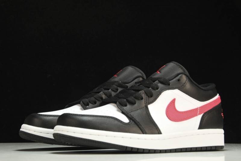 Jordan 1 Low Black Siren Red