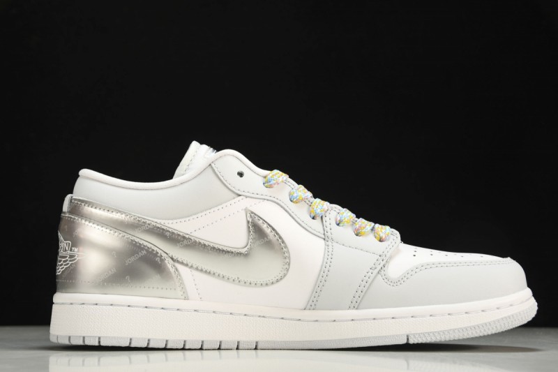 Jordan 1 Low SE Tear Away Silver