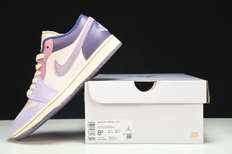 Jordan 1 Low Pastel Purple