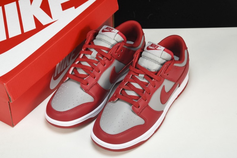 Nike Dunk LowRetro Medium Grey Varsity Red UNLV