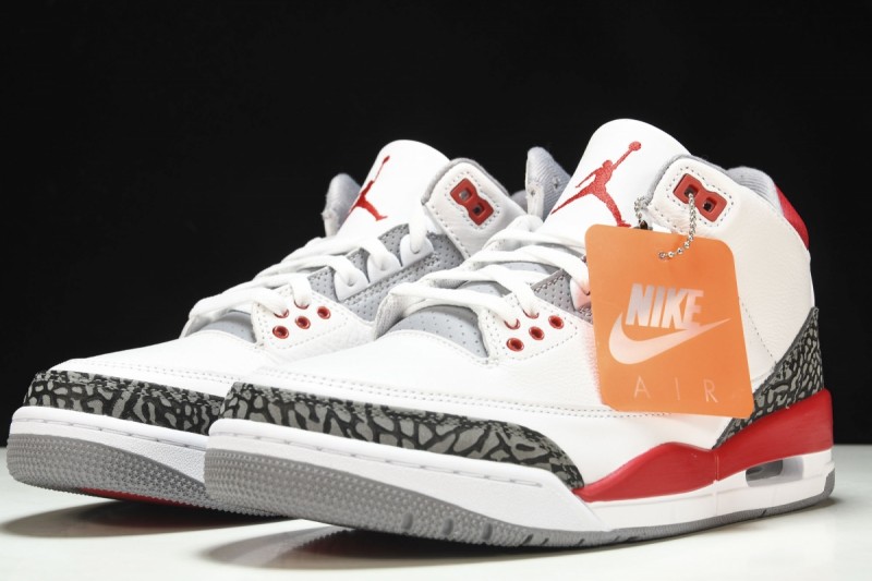 Jordan 3 Retro Fire Red