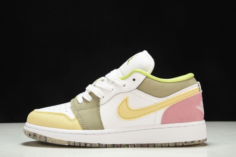 Jordan 1 Low Pastel Grind Vivid Green