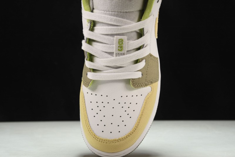 Jordan 1 Low Pastel Grind Vivid Green