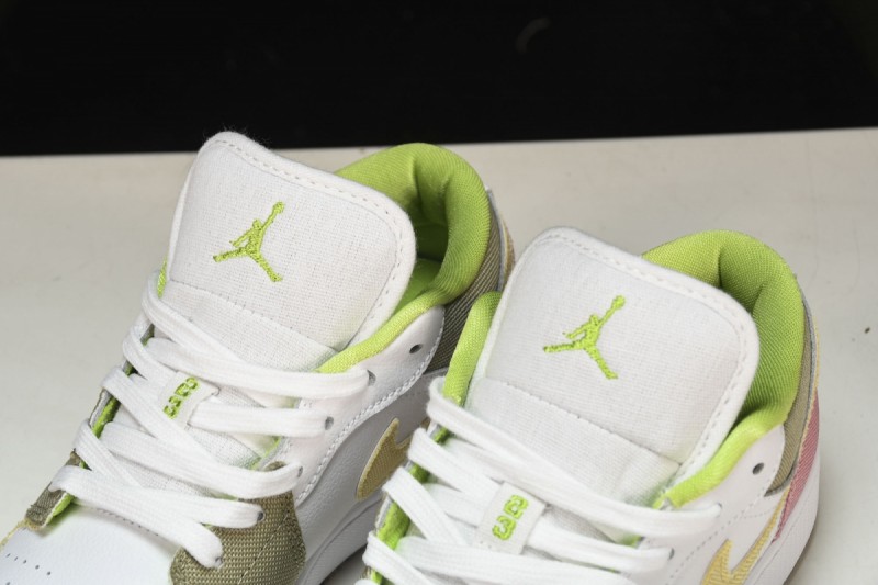 Jordan 1 Low Pastel Grind Vivid Green