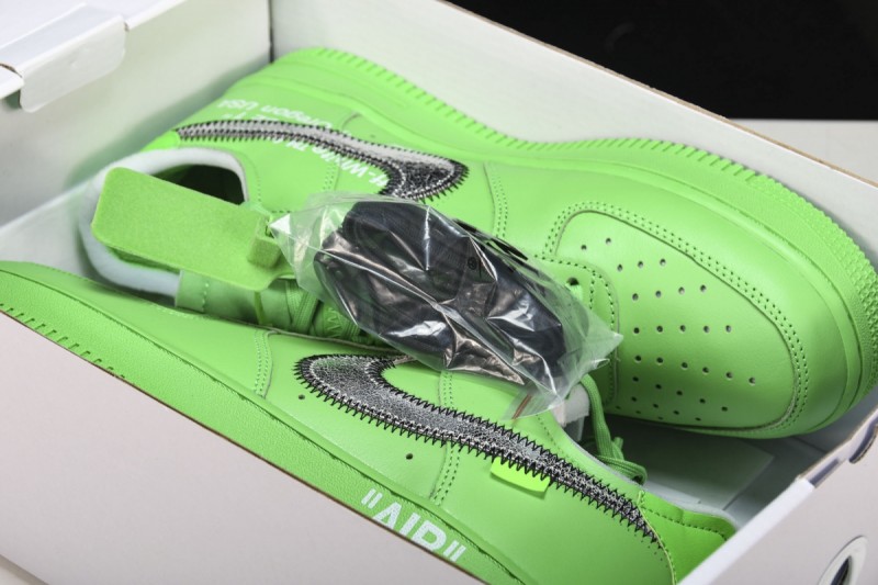 Nike Air Force 1 Low Off-White Light Green Spark