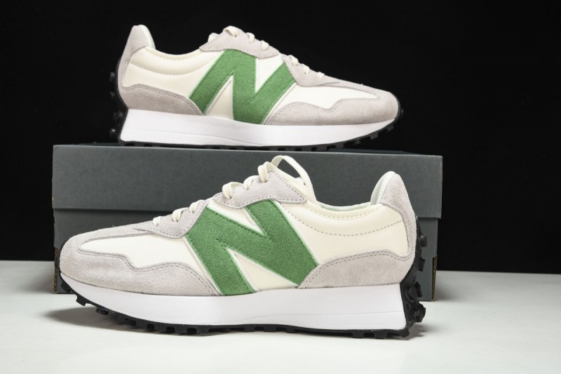 New Balance 327 White Green