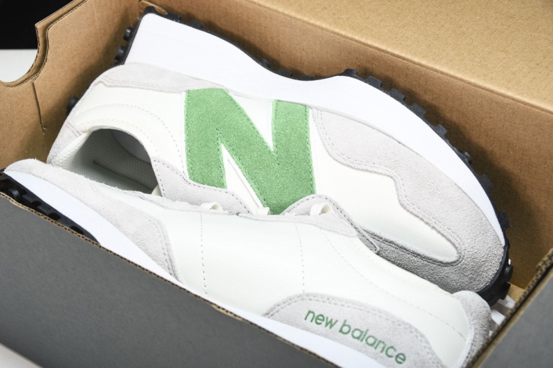 New Balance 327 White Green