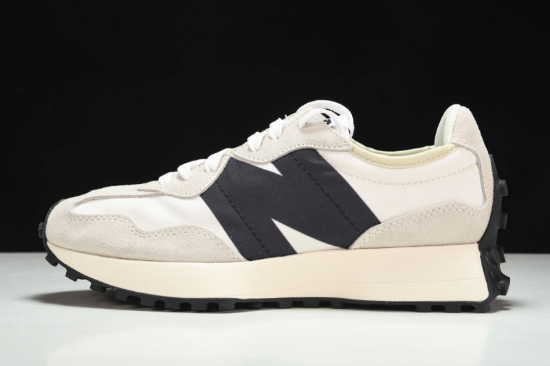 New Balance 327 Sea Salt Black