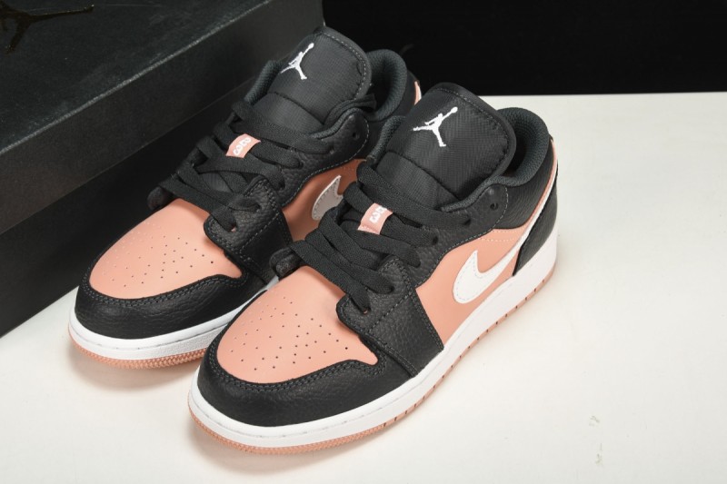 Jordan 1 Low Black Pink Quartz