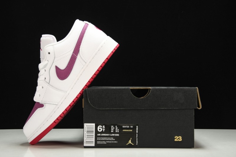 Jordan 1 Low White True Berry