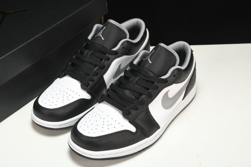 Jordan 1 Low Black White Grey