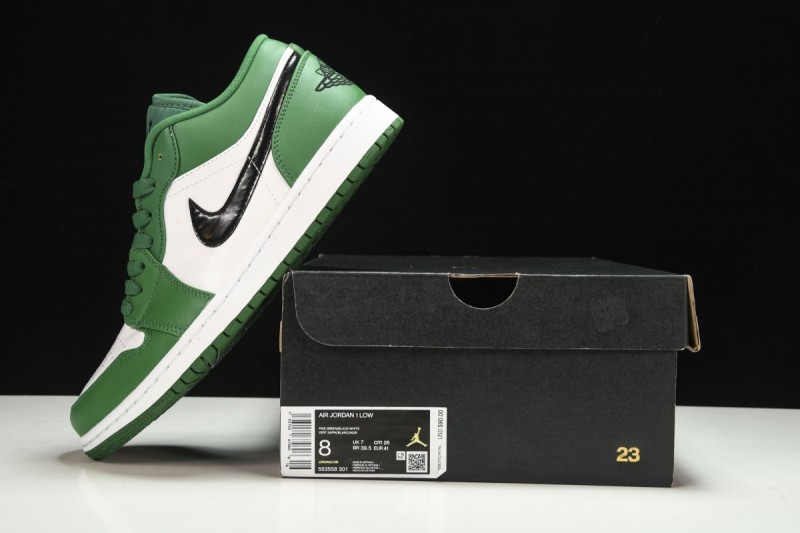 Jordan 1 Low Pine Green