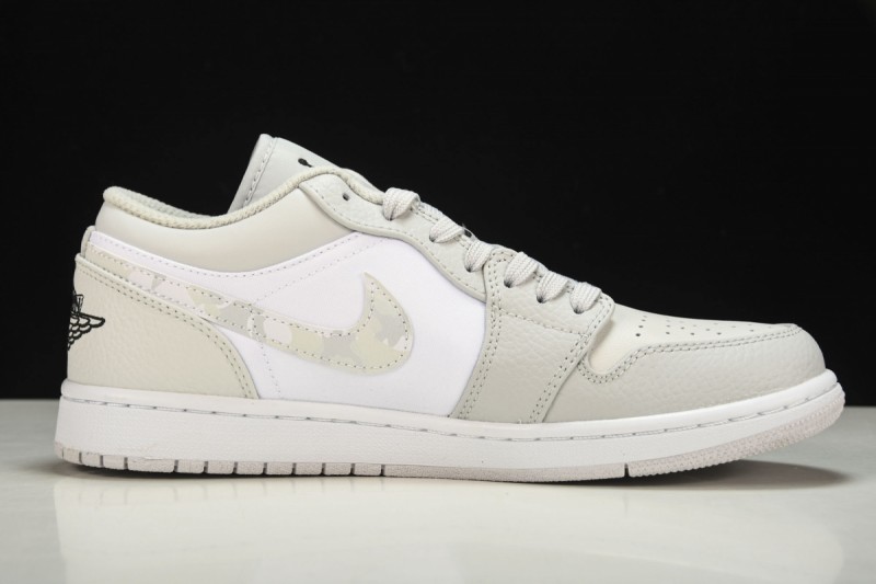 Jordan 1 Low White Camo