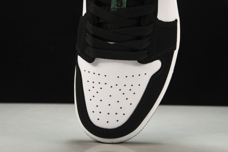 Jordan 1 Low White Black Mystic Green