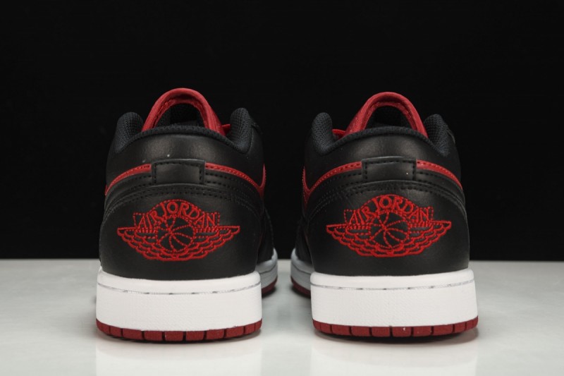 Jordan 1 Low Black Gym Red