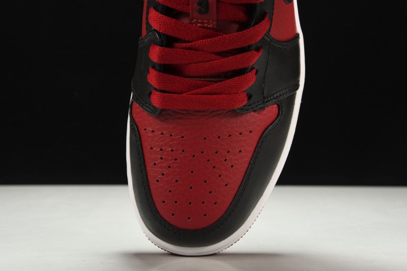 Jordan 1 Low Black Gym Red