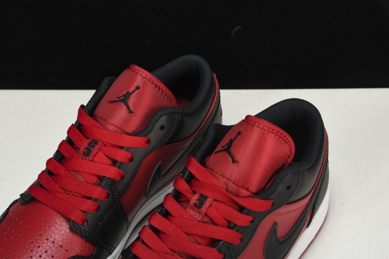 Jordan 1 Low Black Gym Red