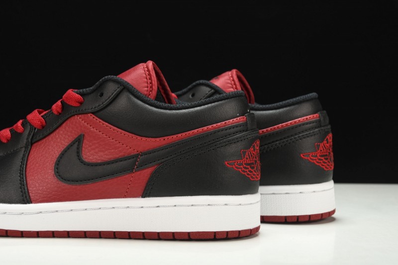 Jordan 1 Low Black Gym Red