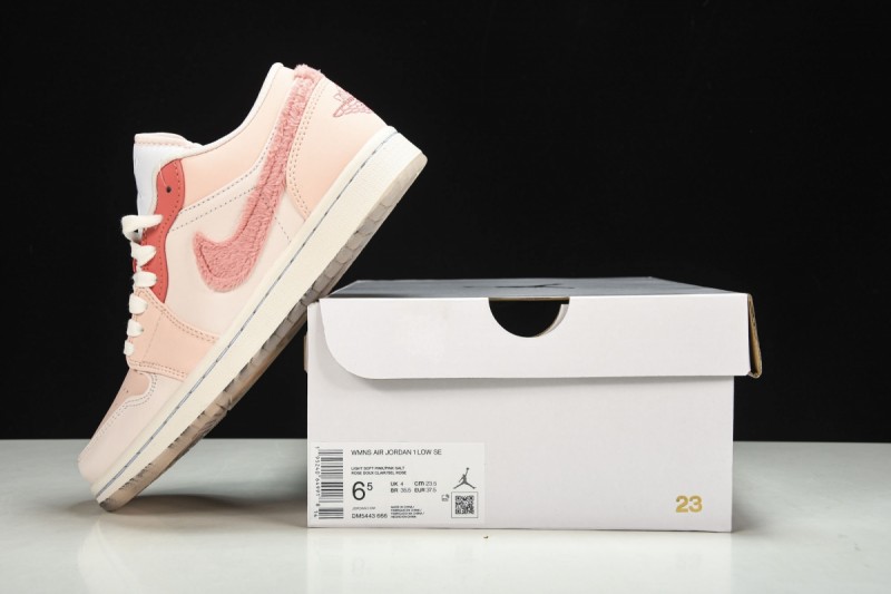 Jordan 1 Low SE Mighty Swooshers Pink