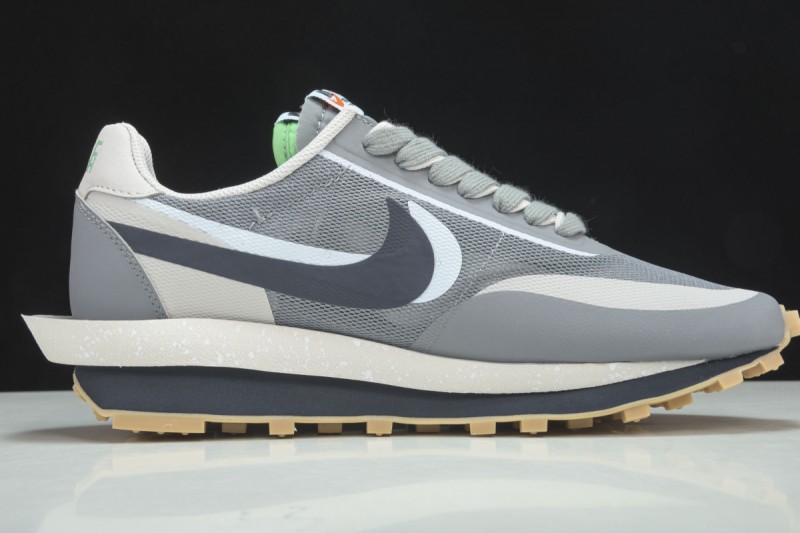 Nike LD Waffle sacai CLOT Kiss of Death 2 Cool Grey