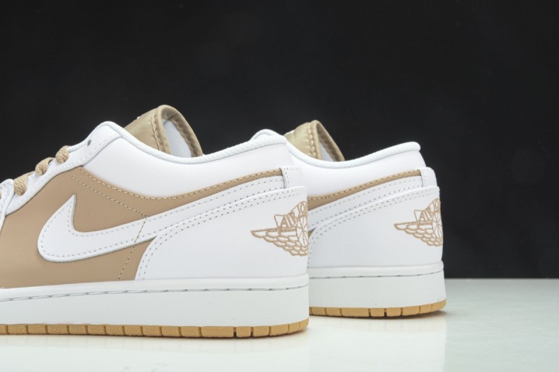 Jordan 1 Low Hemp White