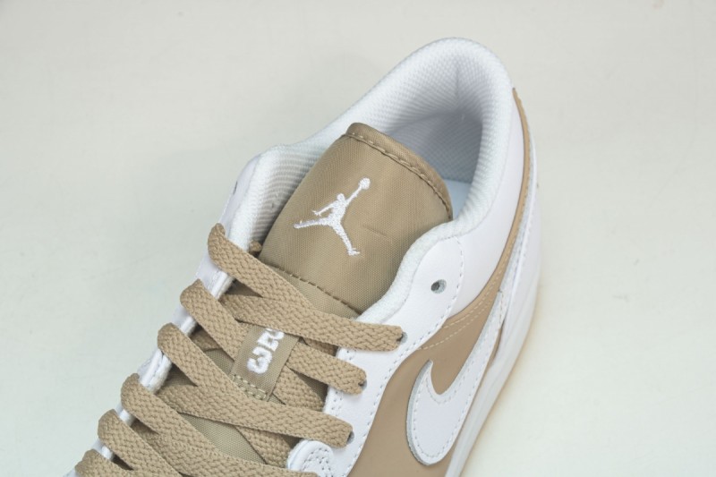 Jordan 1 Low Hemp White