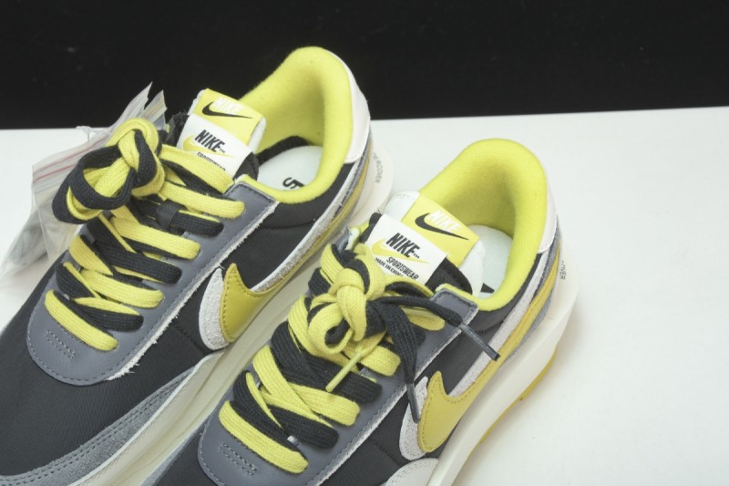 Nike LD Waffle sacai Undercover Black Bright Citron