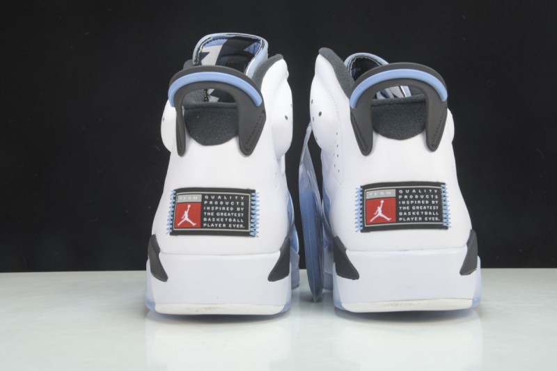 Jordan 6 Retro UNC White