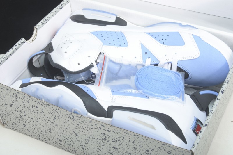 Jordan 6 Retro UNC White