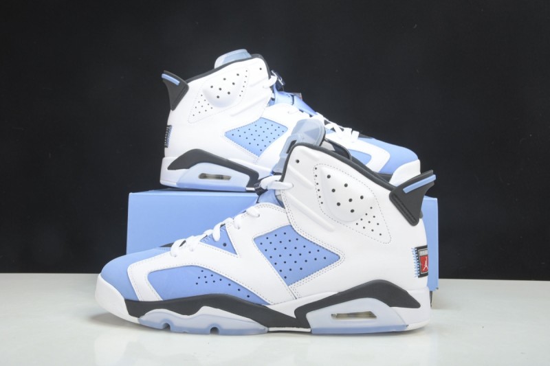 Jordan 6 Retro UNC White