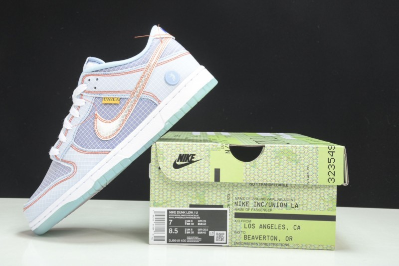 Nike Dunk Low Union Passport Pack Blue