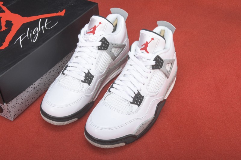 Jordan 4 Retro White Cement