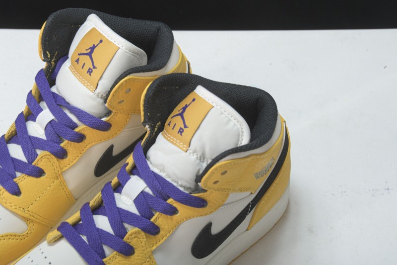 Jordan 1 Mid SE Lakers