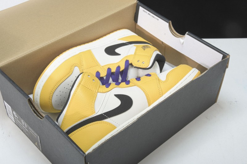 Jordan 1 Mid SE Lakers