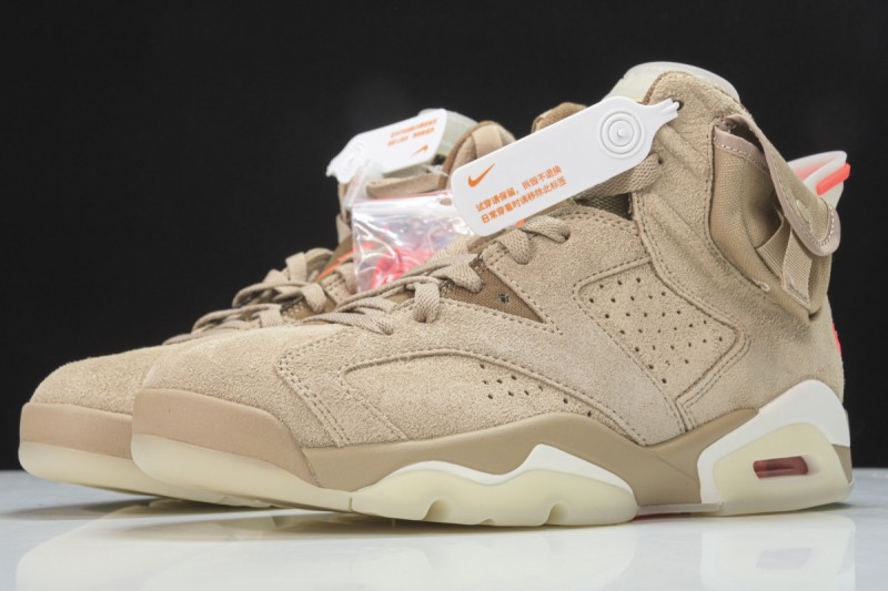 Jordan 6 Retro Travis Scott British Khaki