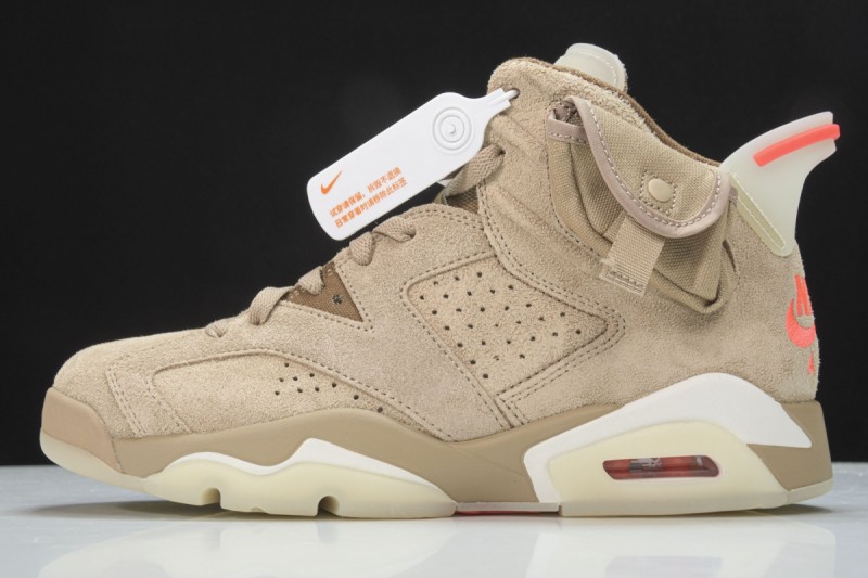 Jordan 6 Retro Travis Scott British Khaki