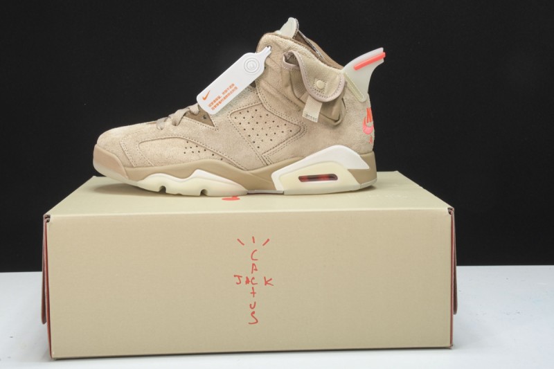 Jordan 6 Retro Travis Scott British Khaki