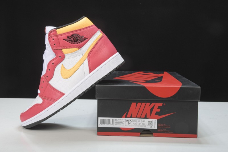 Jordan 1 Retro High OG Light Fusion Red