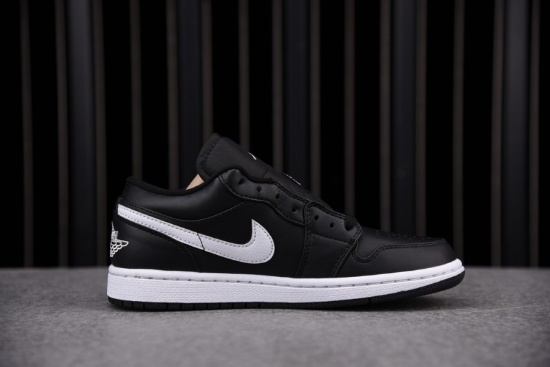 Jordan 1 Low Black White (W)