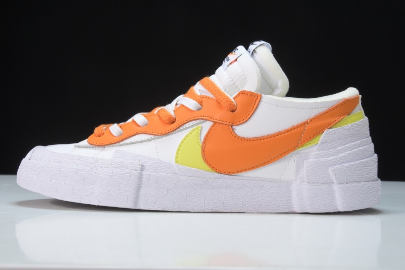 Nike Blazer Low sacai White Magma Orange