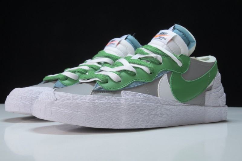 Nike Blazer Low sacai Medium Grey Classic Green