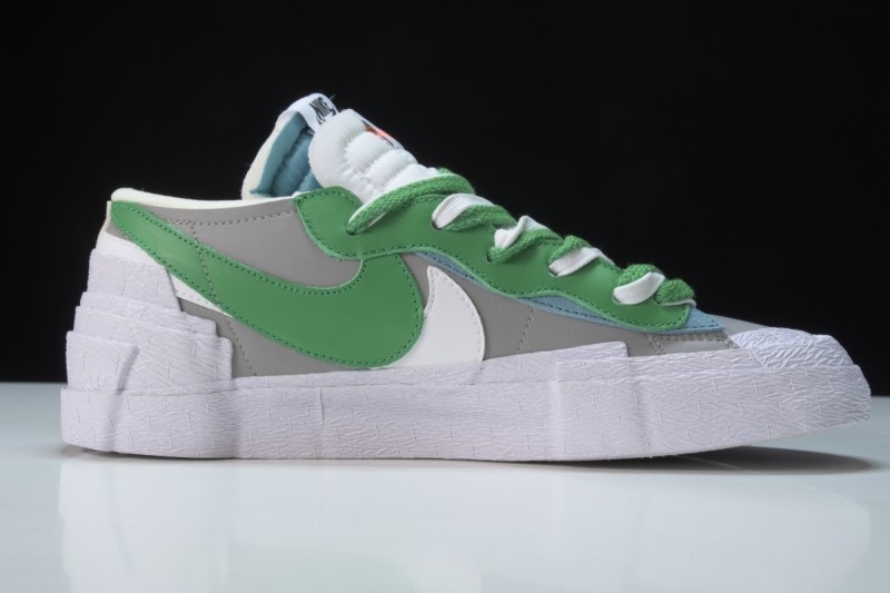 Nike Blazer Low sacai Medium Grey Classic Green