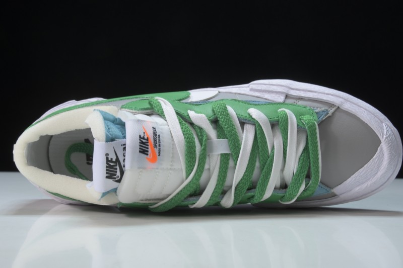 Nike Blazer Low sacai Medium Grey Classic Green